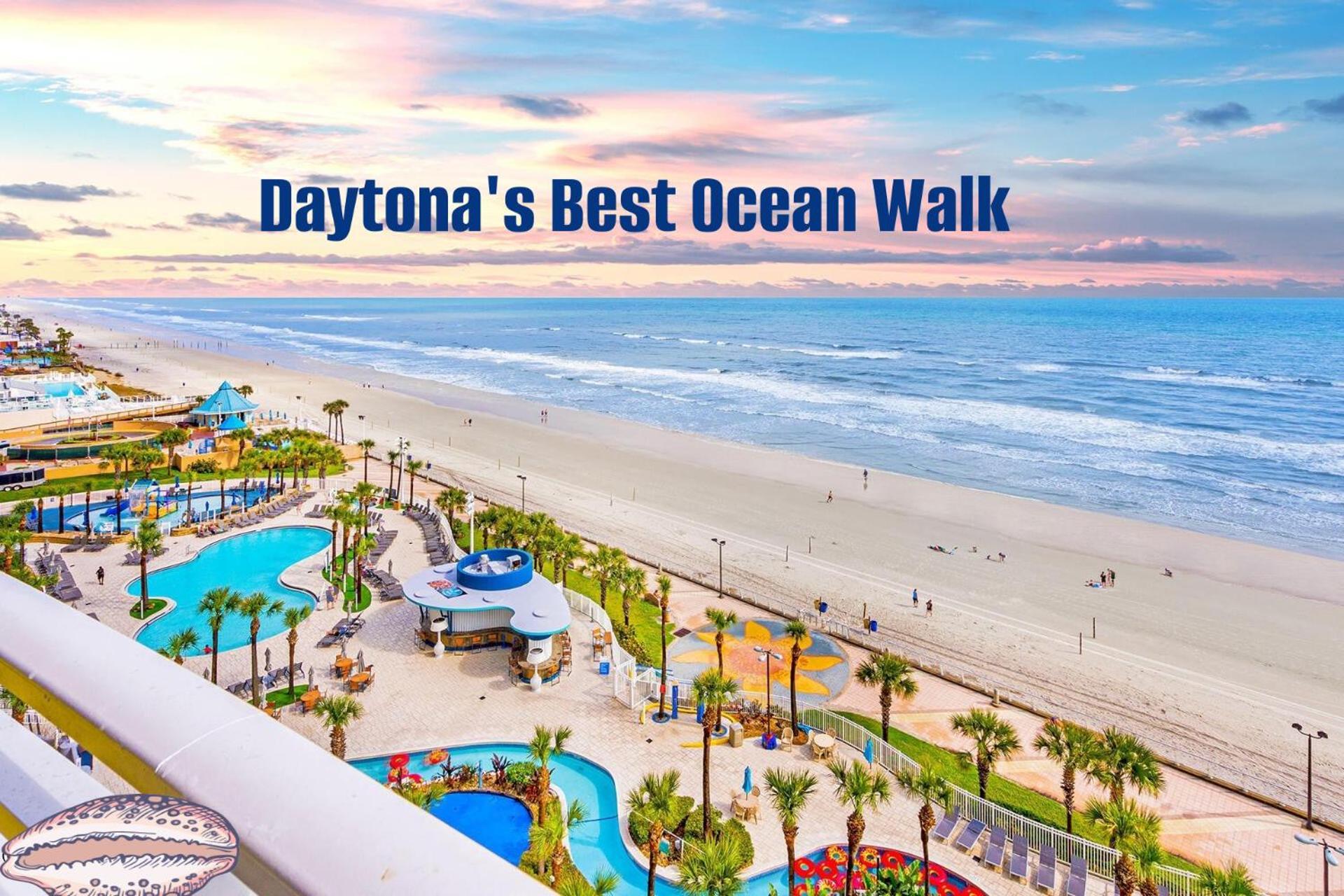 14Th Floor 2 Bedroom Resort Condo Direct Oceanfront Wyndham Ocean Walk Resort Daytona Beach 1401 Eksteriør billede